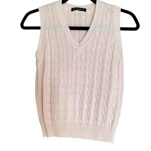 Brandy Melville light pink sweater vest. Excellent condition never worn. NWOT